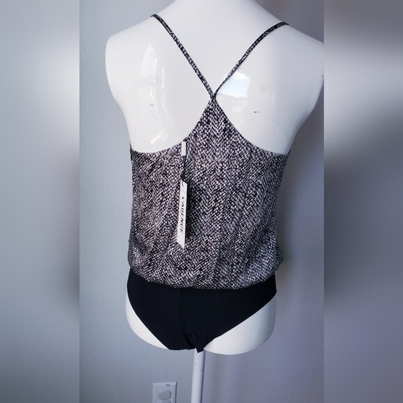 L'agence Mariela Racer Bodysuit Size XS - Picture 3 of 5